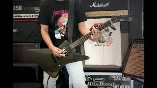 [EZGUITARS.NET] METALLICA Damaged Justice ESP guitars real Fuk Em Up MX220 Zorlac Hetfield Hammett