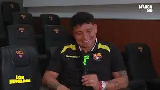 Mario Pineida de Barcelona SC, no se calla nada.