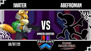 Tripoint Smash 162 - Winners Quarters - iWater(Fox) Vs. Abefroman(Mr Game and Watch)