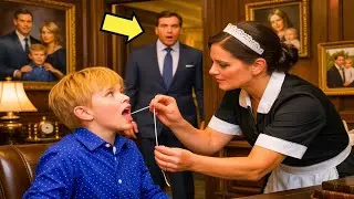 THE BOSS'S SON HADN'T EATEN FOR 3 DAYS… UNTIL THE MAID PULLED THIS OUT OF HIS MOUTH