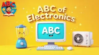 ABC of Electronics 🔤⚡ | Talking Gadgets for Kids | Fun 3D Cartoon Learning