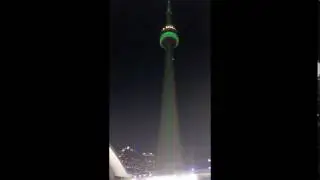 CN Tower Light show