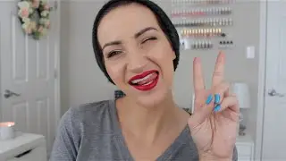 Чит-чат GRWM-мягкие глаза и красные губы!!