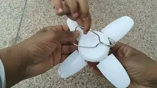 mini fan blade led bulb unboxing @HsbTech