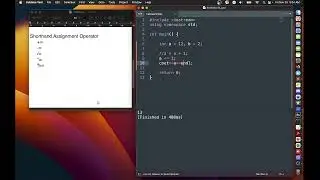 Intro to C++ | Assignment Operator Shorthand & Unary Operators