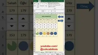 #Excel Namaz - Oruç Kaza Takibi