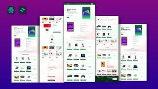 Complete E-Commerce Website Using React JS & Tailwind CSS