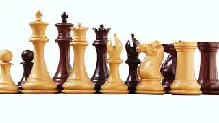 Collector Rosewood Chess Pieces
