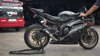 EXHAUST SC PROJECT CR-T CARBON YAMAHA R6 by Revsmotoshop