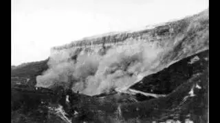 GORE CLIFF LANDSLIDE, NITON, ISLE OF WIGHT, 1928