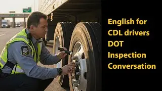English for CDL drivers - DOT Inspection Conversation