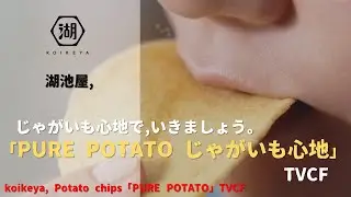 [Japanese Ads] koikeya, Potato chips 「PURE POTATO」TVCF