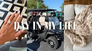 VLOG: the best wedding gift !!! we got a golf cart, pr unboxing, nails, etc.