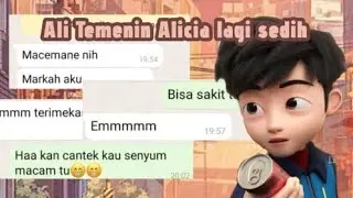 Ali temenin Alicia lagi sedih?!
