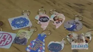 How-to Sublimate Unisub Key Chains - #sublimation