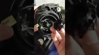 How To Install RX5 H4 Mini LED Lens Bulbs High Low Beam Lamp on Car and Motorcycle?