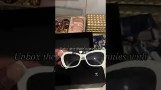 These Chanel sunglasses might be my best purchase yet&hellip; come unbox with me 👛✨