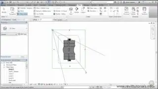 Revit Architecture 2017 tutorial (Advanced Presentation) #3 - Generating Views with 3D Camera