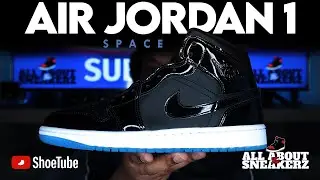 AIR JORDAN 1 MID 'SPACE JAM' UNBOXING & REVIEW!!