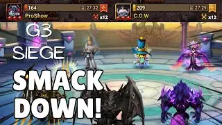 G3 SIEGE : ProShow / C.O.W - Don't Try This at Home! (instead try the other one LOL) - Summoners War
