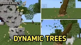 Cool Tree Addon, and animation when cutting trees || Support 1.21+