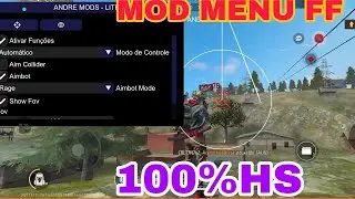 NOVO MOD MENU FF PAINEL ANDR&Eacute; MODS