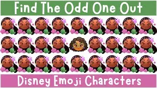 Find The Odd One Out Disney