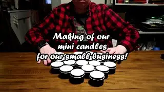 I made mini candles! |Lindsay and Corey|