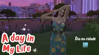 VLOG: DAILY ROUTINE IN THE CITY - THE SIMS 4 🏙️