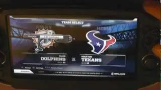 Madden 13 PS Vita Dolphins Franchise Episode 2: Week 1 vs Texans