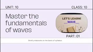Chapter Wave/ class 10/ Refraction of Light/ Laws of refraction of light/ Snell&rsquo;s law #science #wave