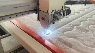 Foshan hualianda mattress single need quilting machine （HLD-5D）