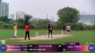 Fitness Trendz Gym vs Nova knights | RSCG Premier Corporate League - DAY - Saturday Season 2(Leagu&hellip;