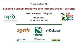 Building business resilience into dairy farm production systems
