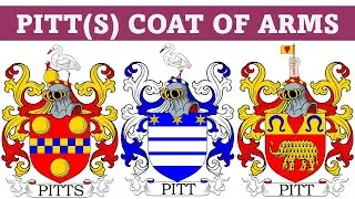 Pitt Coat of Arms & Family Crest - Symbols, Bearers, History