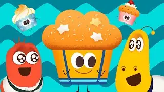 The Muffin Man 🧁Kids Songs & Nursery Rhymes | LarvaKids