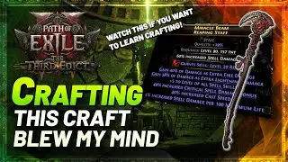 PoE 2 0.3 - Crafting a Budget Blood Mage Reap Staff 
