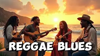1 Hour Reggae Blues Instrumental &ndash; Calm Island Groove & Warm Guitar Tropical