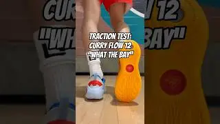 #Traction_test ✅❌🛝 (Curry Flow 12 - What The Bay) #basketball #shoes #hoopkicks #stephencurry