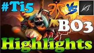 Dota 2 - Team Secret vs Fnatic - BO2 - Highlights - Group Stage - The International 5 #ti5