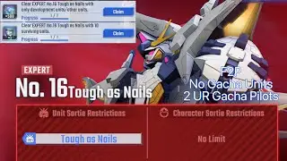 SD Gundam G Gen Eternal Eternal Road: Tough as Nails (EXPERT) (F2P)