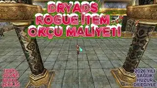 Knight Online // DRYADS YILIN SON GÜNÜ // DRYADS OKÇU DİZME MALİYETİ