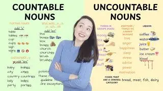 Countable (count nouns) and Uncountable Nouns (non-count nouns) in English | Many & Much