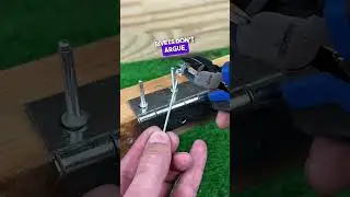Why Hinges Secretly Love Rivets Perfect fastening #CaliGarage #HingeHack #SmartDIY