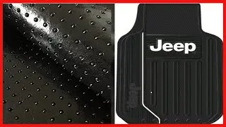 Plasticolor 001469R01 Jeep Black Universal Floor Mat
