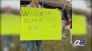 RI Special Olympics athlete returns home sporting gold medal