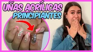 Cómo Hacer UÑAS ACRILICAS para PRINCIPIANTES 💚 | PASO a PASO (TIP NATURAL) - Curso De Uñas #014