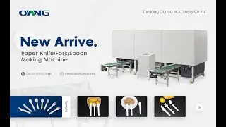 Paper Fork Paper Knife Paper Spoon Making Machine| One time use| Food Grade Non-plastic Coated Paper