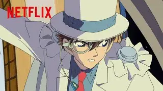 Shinichi Corners Kid | Detective Conan: Rivals of the Great Detective | Clip | Netflix Anime