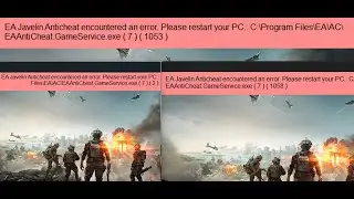 Исправление ошибки Battlefield 6 EA Javelin Anticheat (7) (9) (2) (1053/1058)
